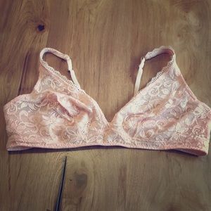 Adore Me light pink bralette